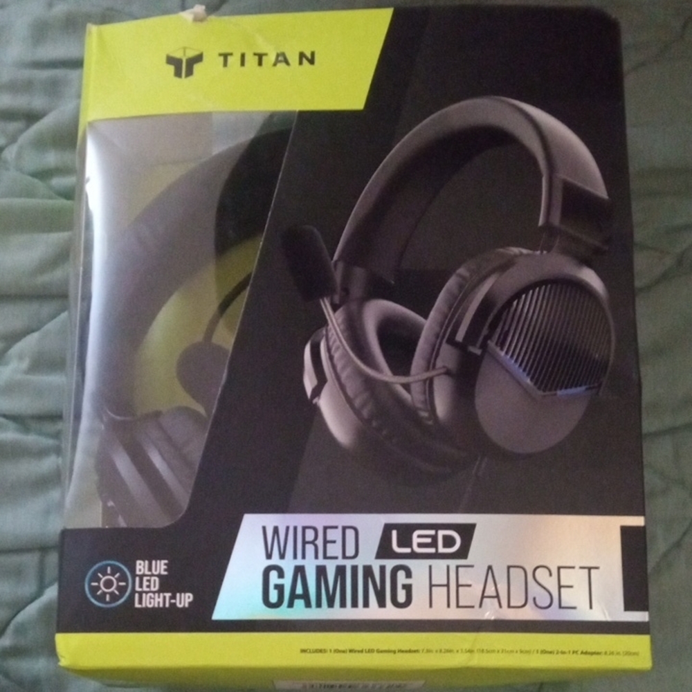 Titan Wired LED Gaming Headset